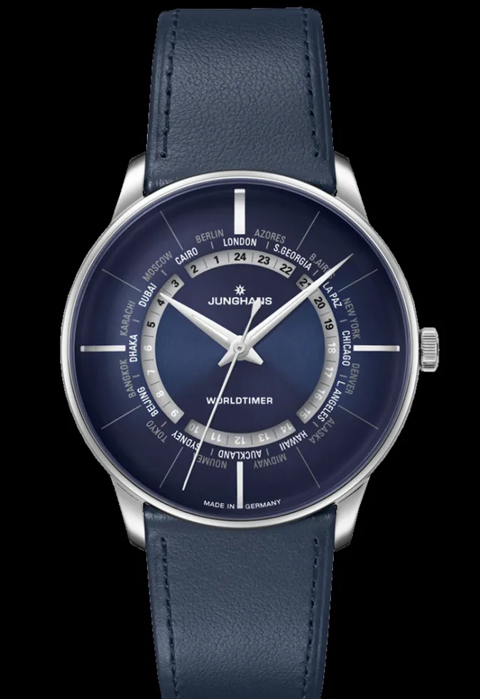 Damen | Herren-Junghans Meister Worldtimer